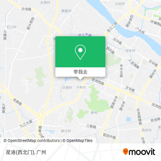 星港(西北门)地图