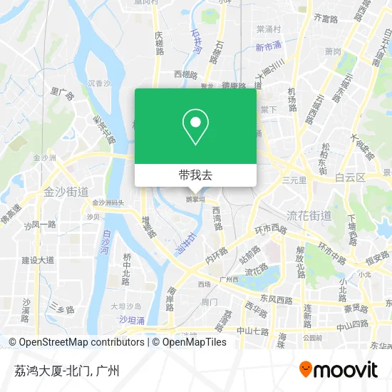 荔鸿大厦-北门地图