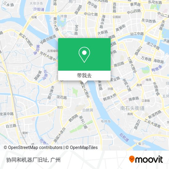 协同和机器厂旧址地图