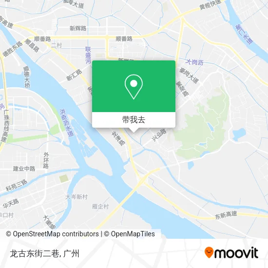 龙古东街二巷地图