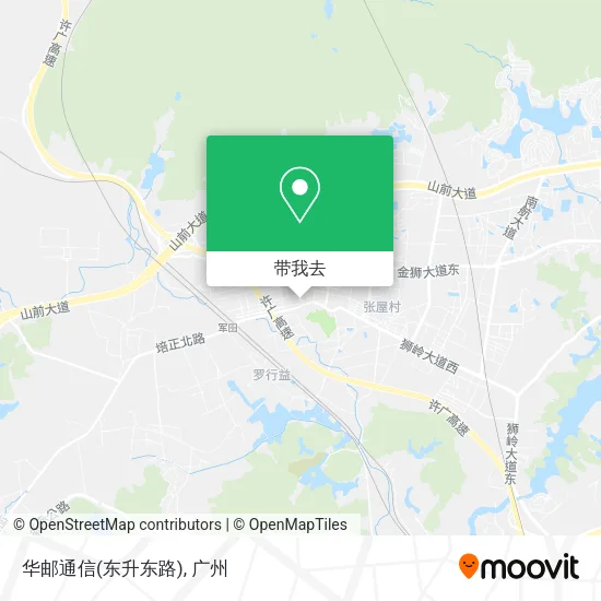 华邮通信(东升东路)地图