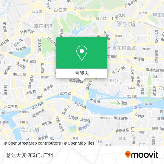 意达大厦-东2门地图