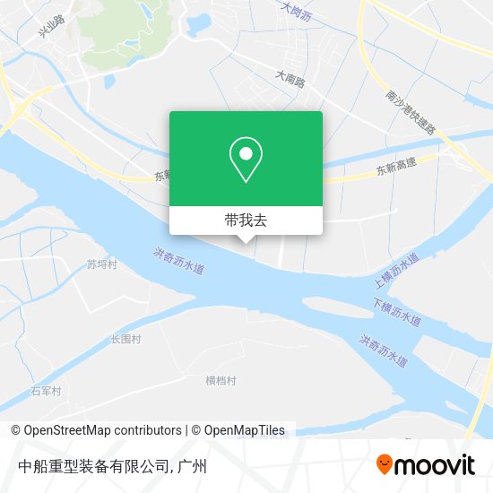 中船重型装备有限公司地图