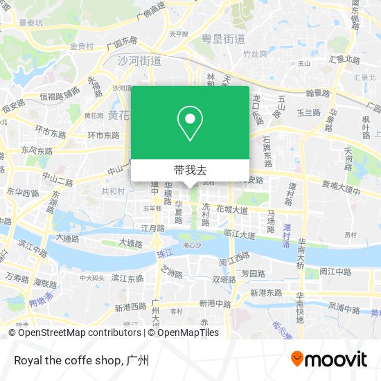 Royal the coffe shop地图