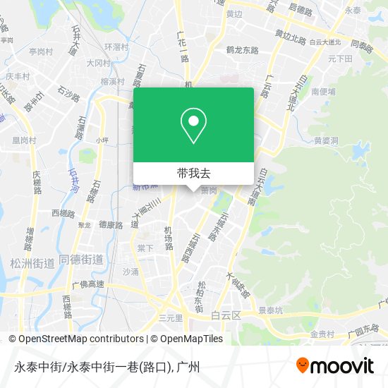 永泰中街/永泰中街一巷(路口)地图