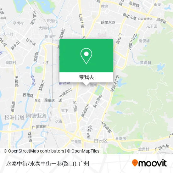 永泰中街/永泰中街一巷(路口)地图