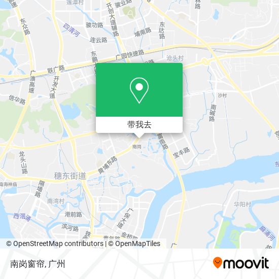 南岗窗帘地图