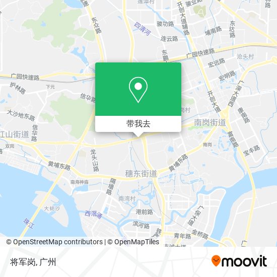 将军岗地图