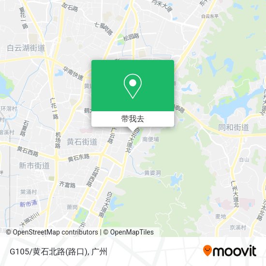G105/黄石北路(路口)地图