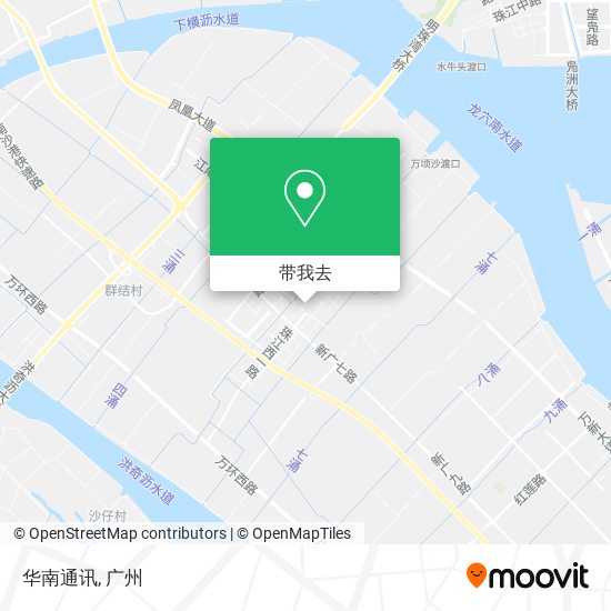 华南通讯地图