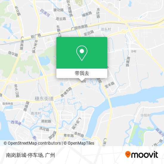 南岗新城-停车场地图
