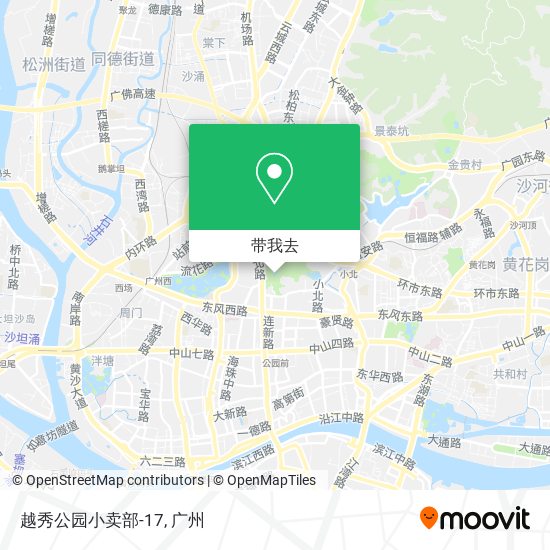 越秀公园小卖部-17地图