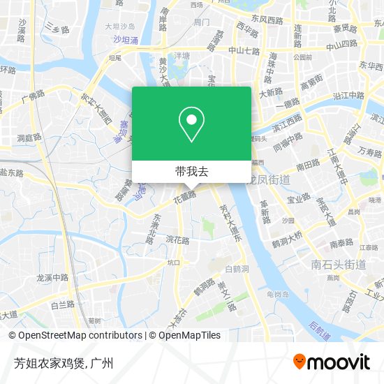 芳姐农家鸡煲地图