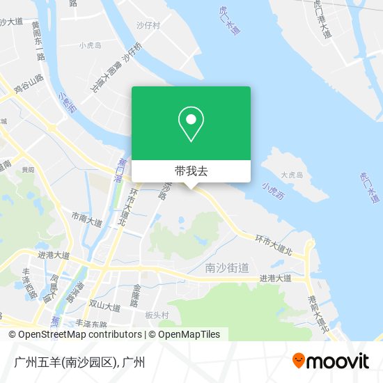 广州五羊(南沙园区)地图