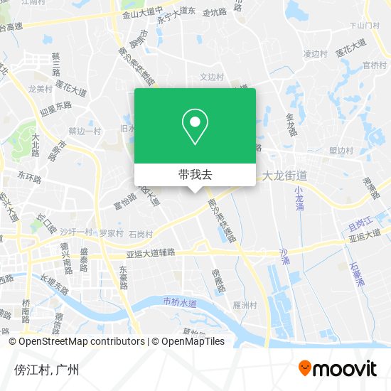 傍江村地图