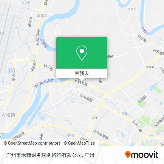 广州市禾穗财务税务咨询有限公司地图