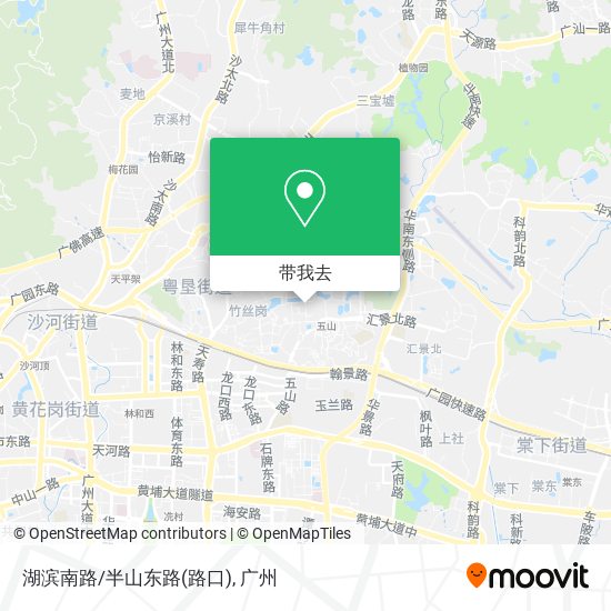 湖滨南路/半山东路(路口)地图