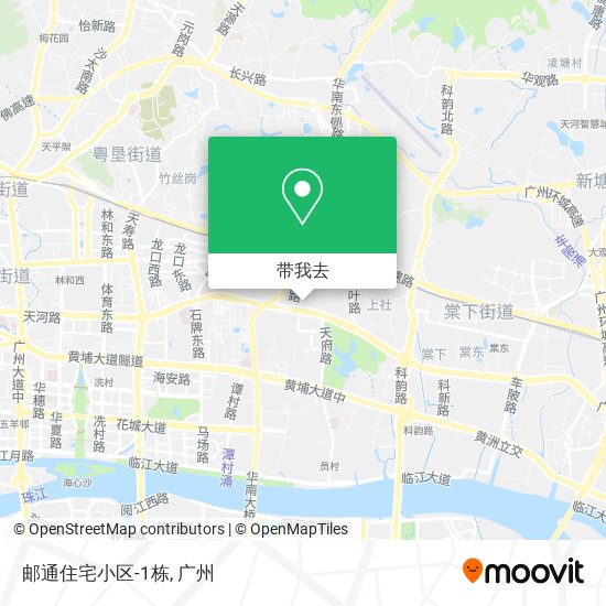 邮通住宅小区-1栋地图