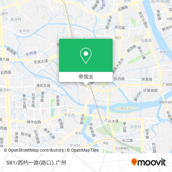 S81/西约一路(路口)地图