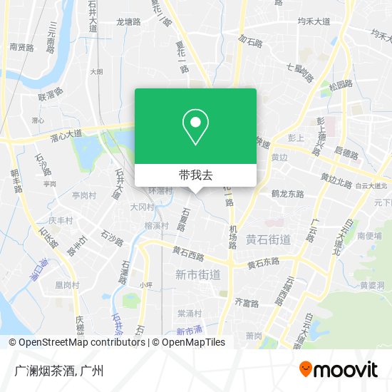 广澜烟茶酒地图
