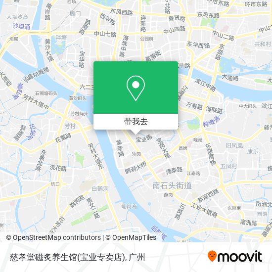 慈孝堂磁炙养生馆(宝业专卖店)地图