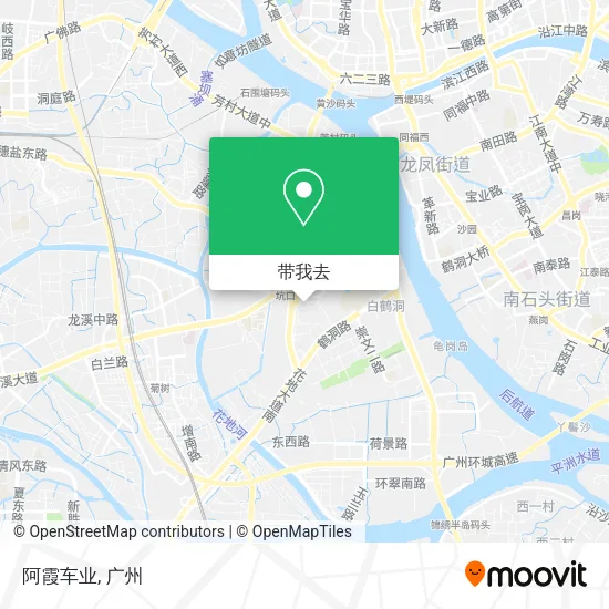 阿霞车业地图