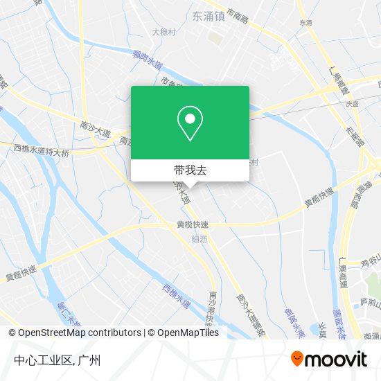 中心工业区地图
