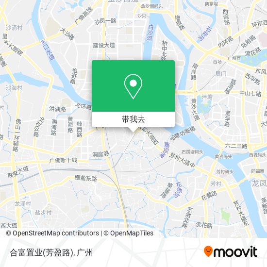 合富置业(芳盈路)地图