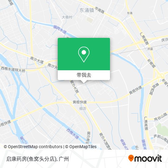 启康药房(鱼窝头分店)地图