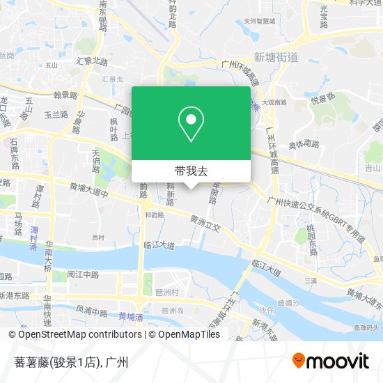 蕃薯藤(骏景1店)地图