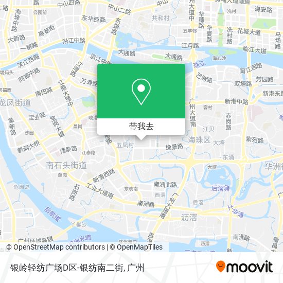 银岭轻纺广场D区-银纺南二街地图