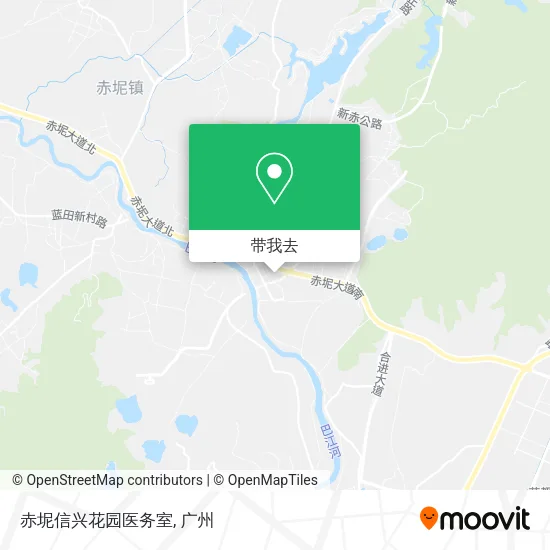 赤坭信兴花园医务室地图