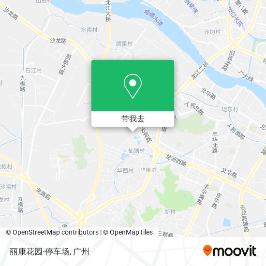 丽康花园-停车场地图