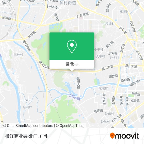 横江商业街-北门地图