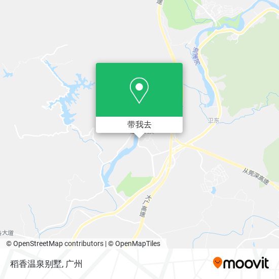 稻香温泉别墅地图