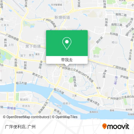 广萍便利店地图