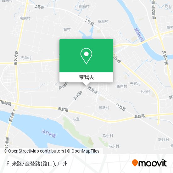 利来路/金登路(路口)地图