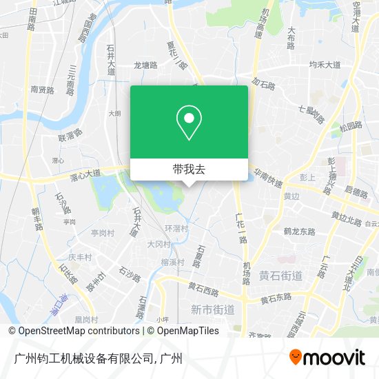 广州钧工机械设备有限公司地图