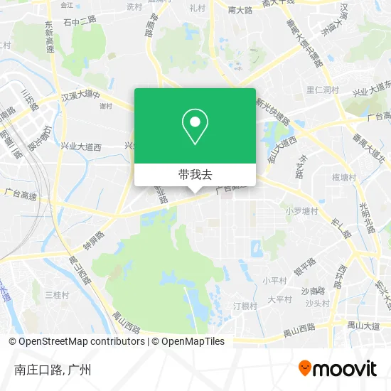 南庄口路地图