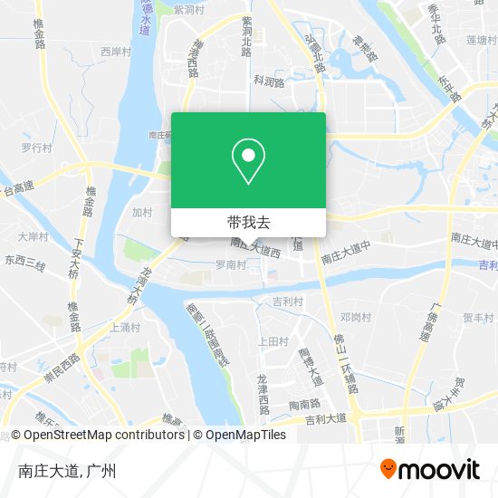 南庄大道地图