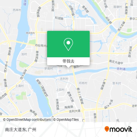 南庄大道东地图