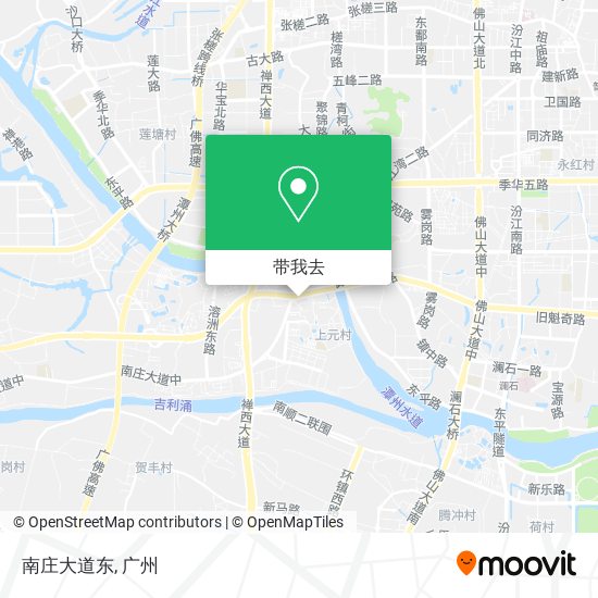 南庄大道东地图