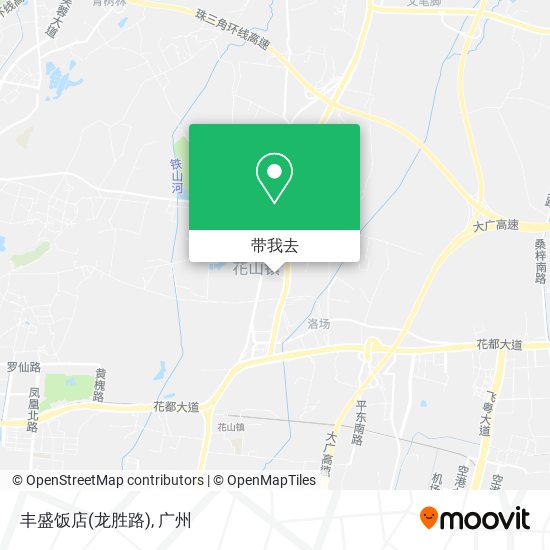 丰盛饭店(龙胜路)地图