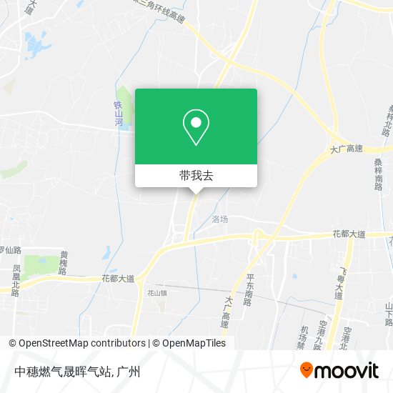 中穗燃气晟晖气站地图
