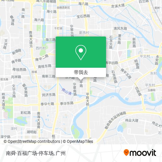南舜·百福广场-停车场地图