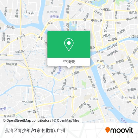 荔湾区青少年宫(东漖北路)地图