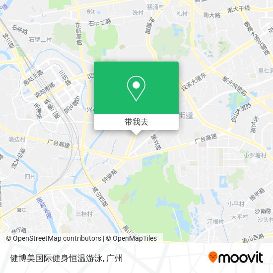 健博美国际健身恒温游泳地图