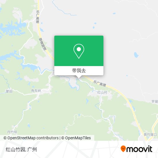 红山竹园地图