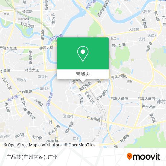 广品荟(广州南站)地图
