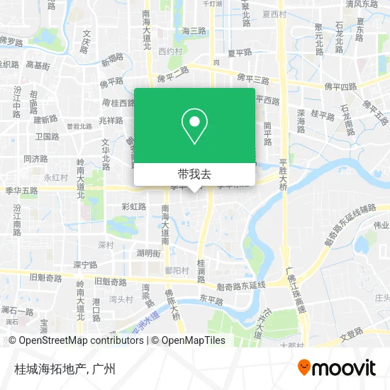 桂城海拓地产地图